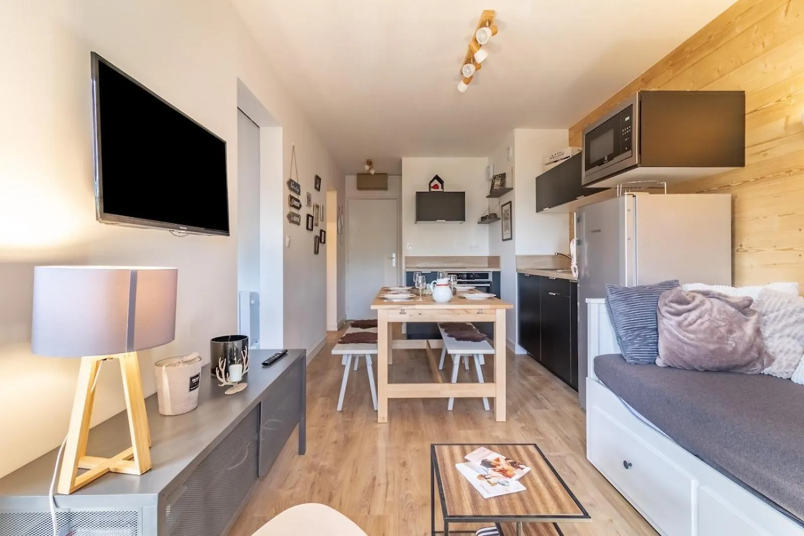 Apartmán Les Gourgs Blancs - 80M Des Pistes - 6 Personnes Génos
