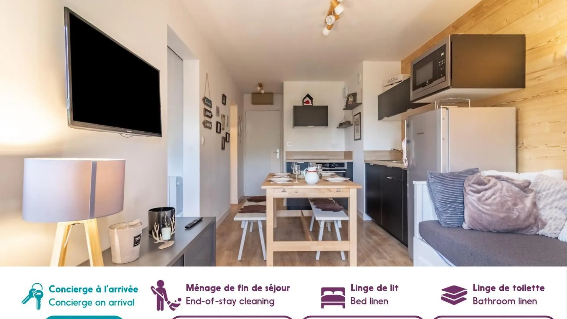 Apartmán Les Gourgs Blancs - 80M Des Pistes - 6 Personnes Génos